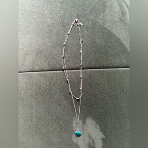 Elegant Silver Layered Necklace 925